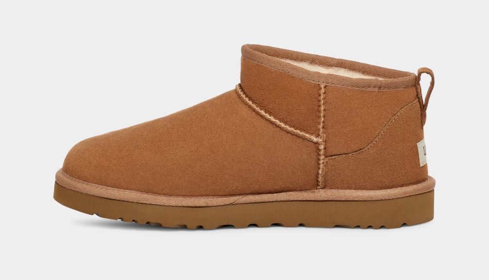 Botas Ugg Classic Ultra Mini Hombre Marrones | Argentina MZBOIRK-78