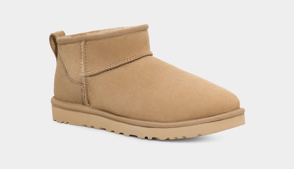 Botas Ugg Classic Ultra Mini Hombre Moutarde | Argentina EZJDTXY-92