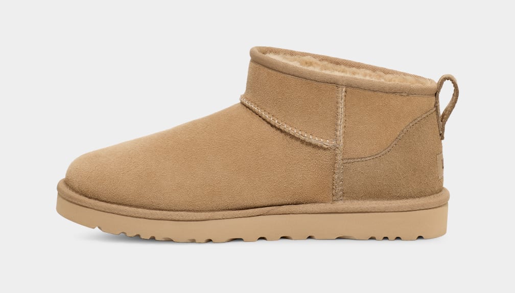 Botas Ugg Classic Ultra Mini Hombre Moutarde | Argentina EZJDTXY-92