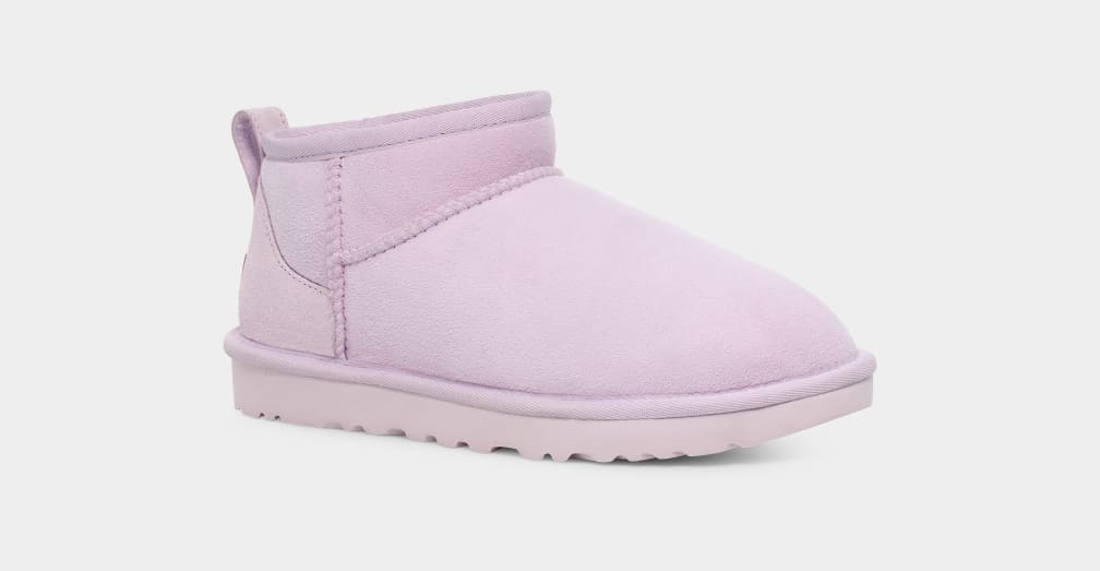 Botas Ugg Classic Ultra Mini Mujer Lavanda | Argentina DOYKAPL-04