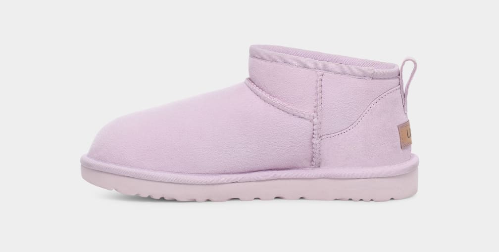 Botas Ugg Classic Ultra Mini Mujer Lavanda | Argentina DOYKAPL-04