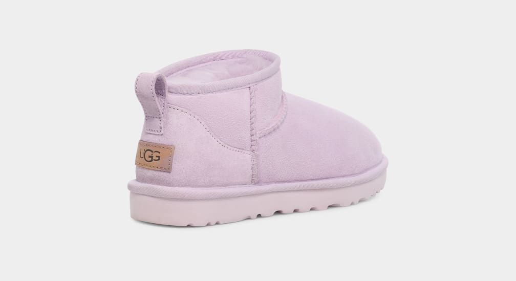 Botas Ugg Classic Ultra Mini Mujer Lavanda | Argentina DOYKAPL-04