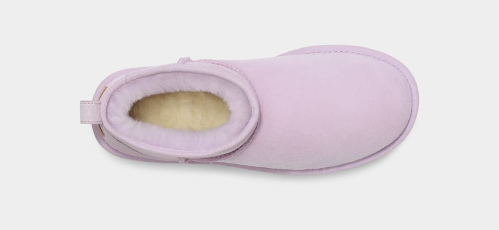 Botas Ugg Classic Ultra Mini Mujer Lavanda | Argentina DOYKAPL-04