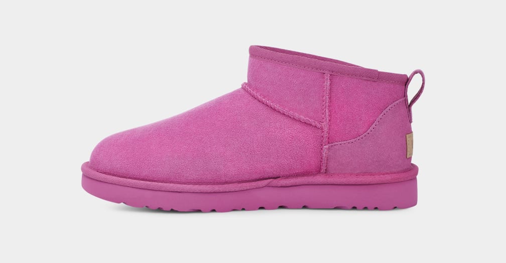 Botas Ugg Classic Ultra Mini Mujer Moradas | Argentina HBVSQMX-93