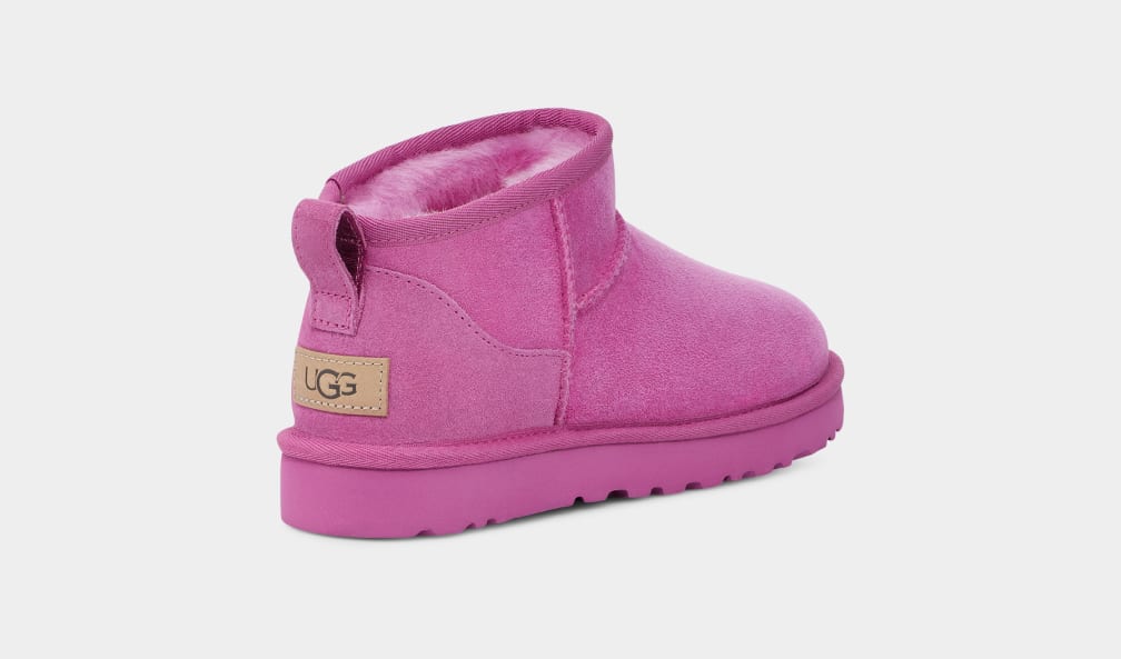 Botas Ugg Classic Ultra Mini Mujer Moradas | Argentina HBVSQMX-93