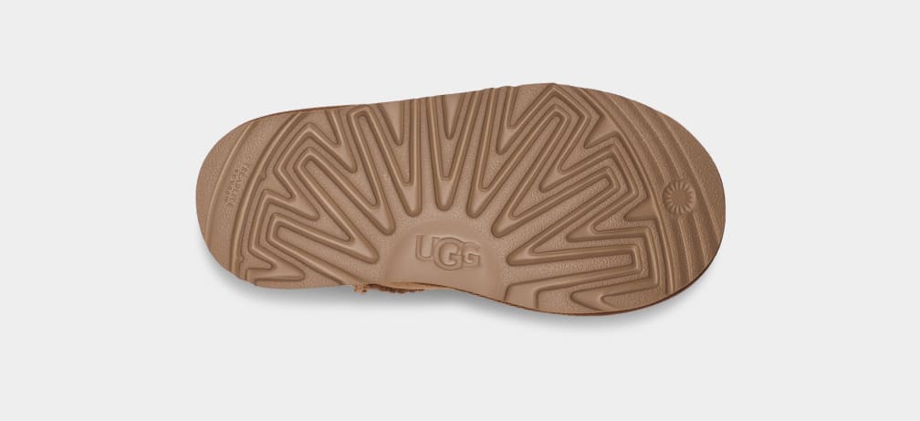 Botas Ugg Classic Ultra Mini Niños Marrones | Argentina SLGAKXM-06