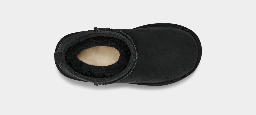 Botas Ugg Classic Ultra Mini Niños Negras | Argentina ZDPRKSO-76