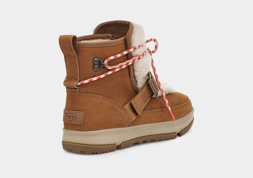 Botas Ugg Classic Weather Hiker Mujer Marrones | Argentina THQIRWN-84