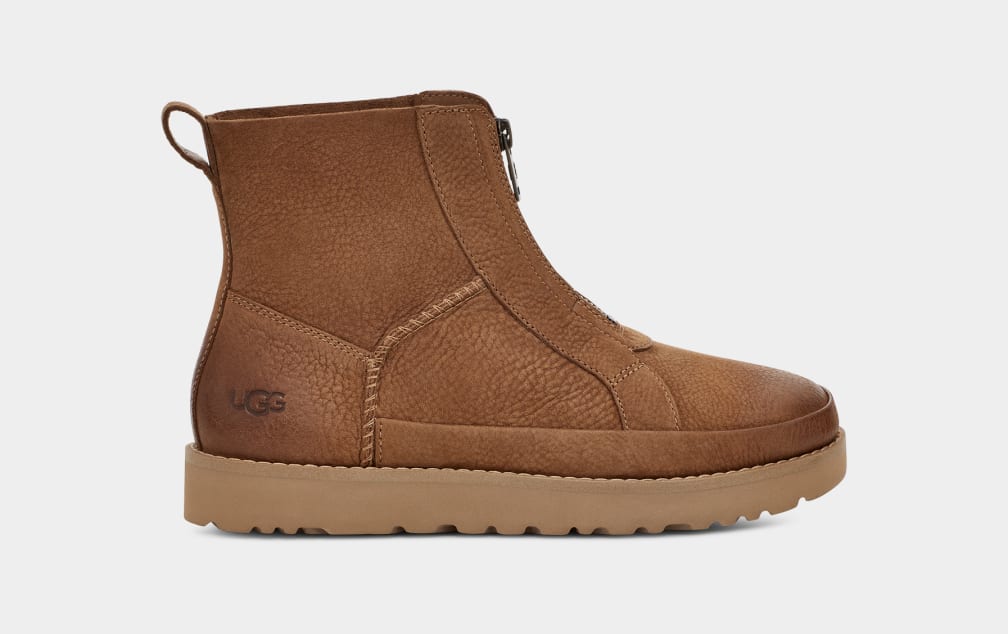 Botas Ugg Deconstructed Front Zip Mujer Marrones | Argentina VMWIACD-39