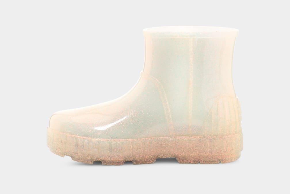 Botas Ugg Drizlita Glitter Mujer Blancas | Argentina TZBOFYR-06