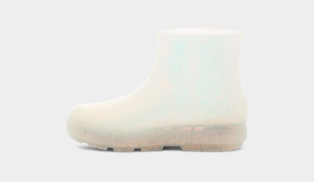 Botas Ugg Drizlita Glitter Niños Blancas | Argentina RGTJIAU-12