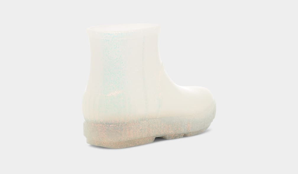 Botas Ugg Drizlita Glitter Niños Blancas | Argentina RGTJIAU-12