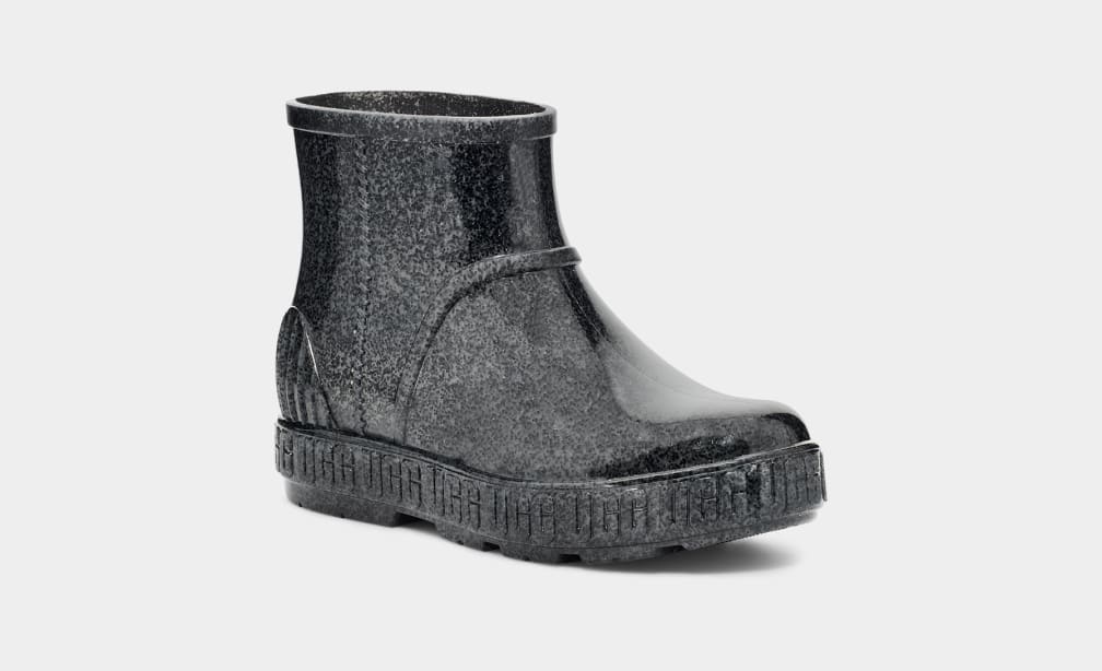 Botas Ugg Drizlita Glitter Niños Negras | Argentina IXJSHCK-68