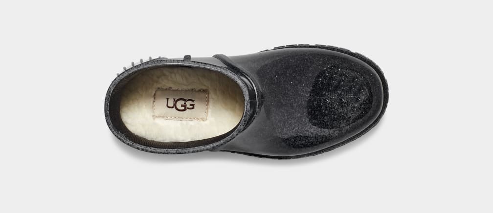 Botas Ugg Drizlita Glitter Niños Negras | Argentina IXJSHCK-68