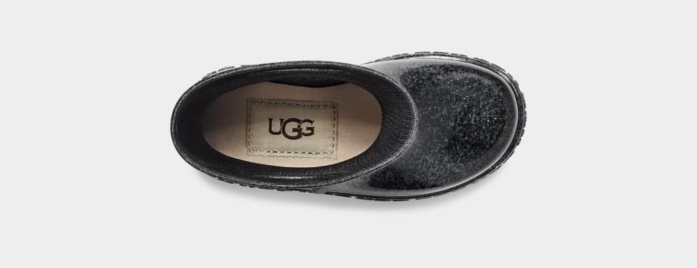 Botas Ugg Drizlita Glitter Niños Negras | Argentina JQASMKL-16