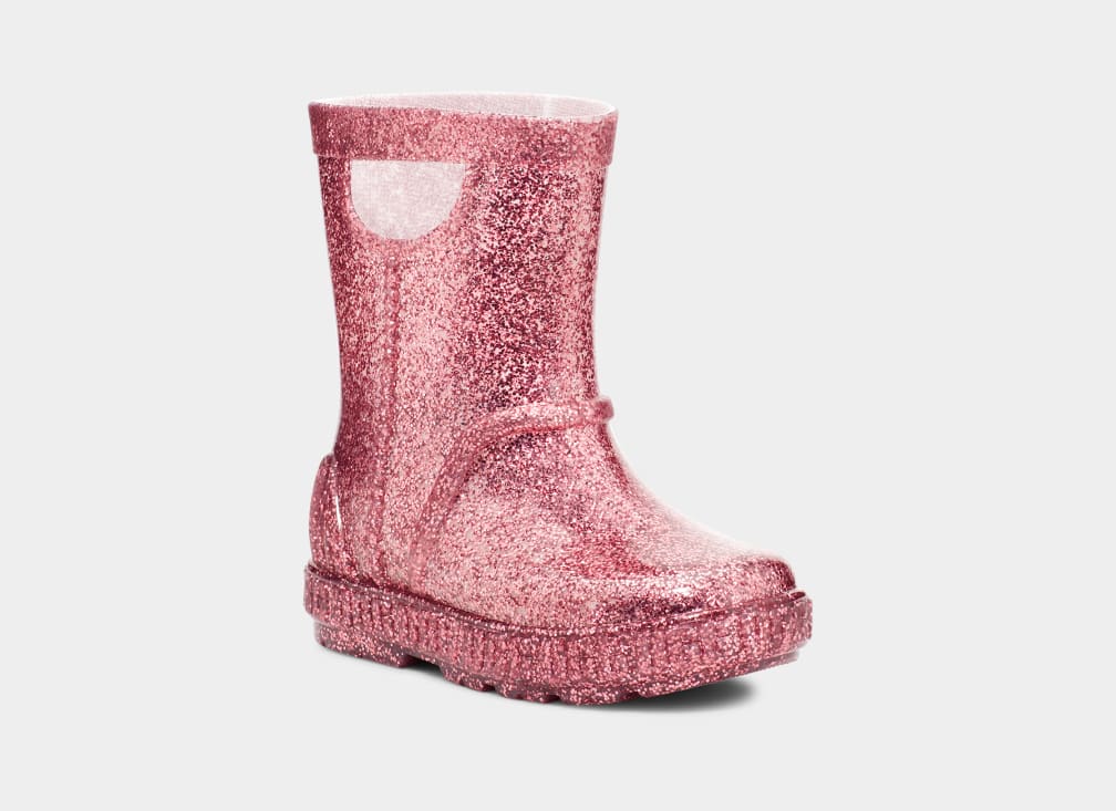 Botas Ugg Drizlita Glitter Niños Rosas | Argentina KHFXWLS-25