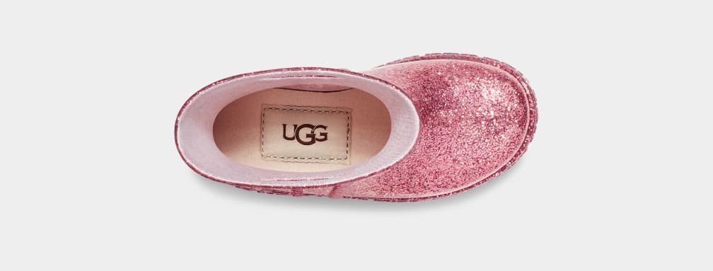 Botas Ugg Drizlita Glitter Niños Rosas | Argentina KHFXWLS-25