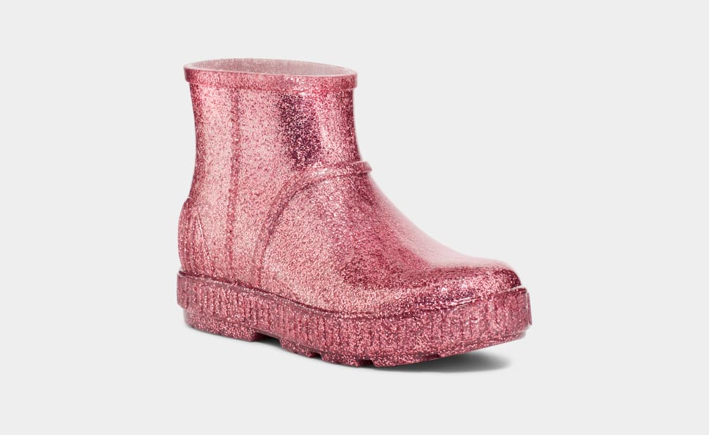 Botas Ugg Drizlita Glitter Niños Rosas | Argentina NWPUTRJ-59