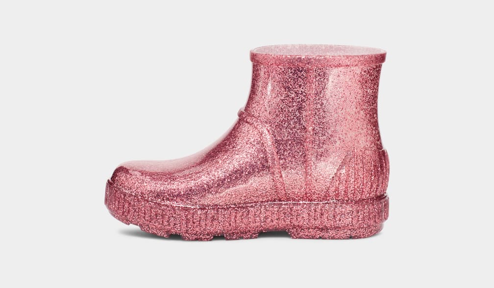 Botas Ugg Drizlita Glitter Niños Rosas | Argentina NWPUTRJ-59