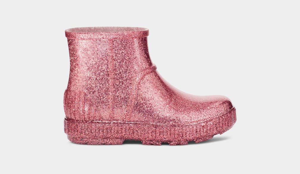 Botas Ugg Drizlita Glitter Niños Rosas | Argentina NWPUTRJ-59