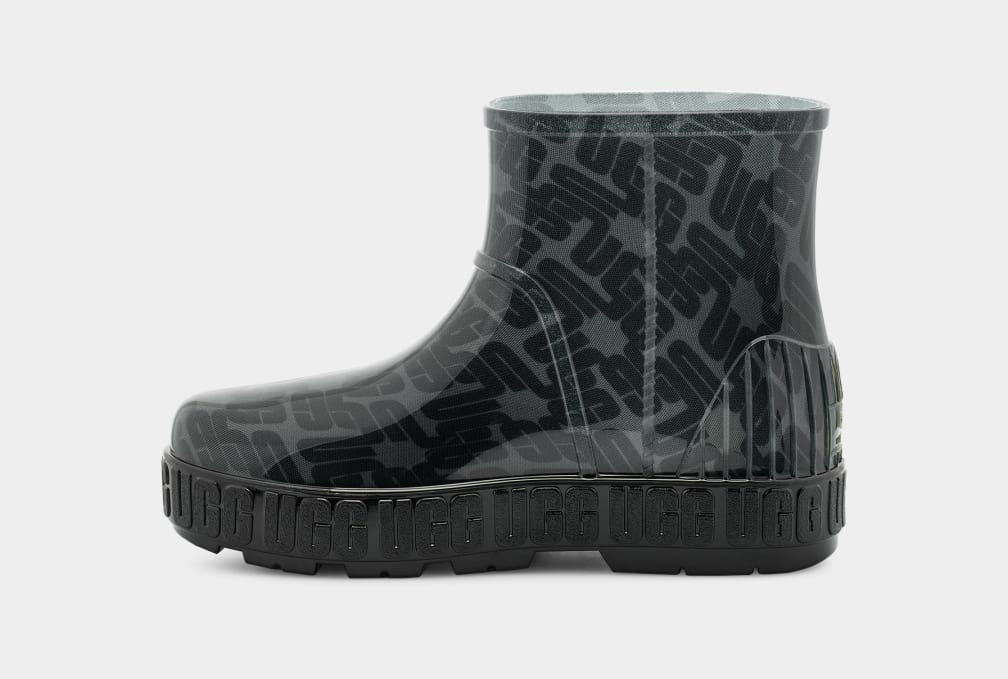 Botas Ugg Drizlita Graphic Monogram Mujer Negras | Argentina EYPNZRI-61