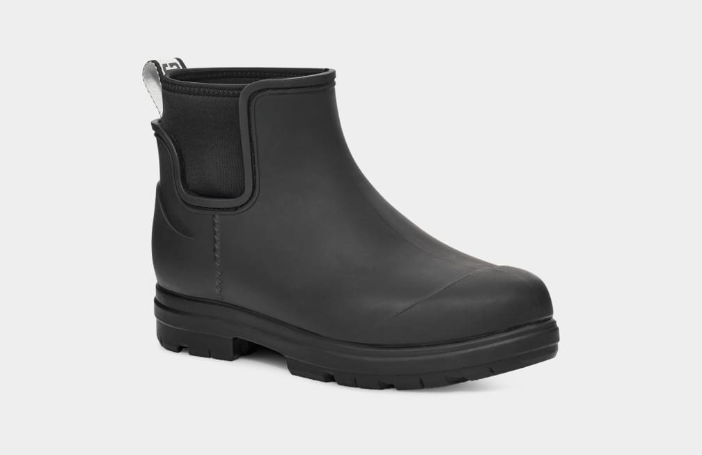 Botas Ugg Droplet Mujer Negras | Argentina UDKSOLX-06