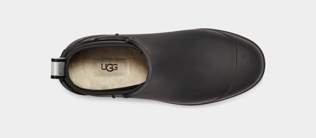 Botas Ugg Droplet Mujer Negras | Argentina UDKSOLX-06