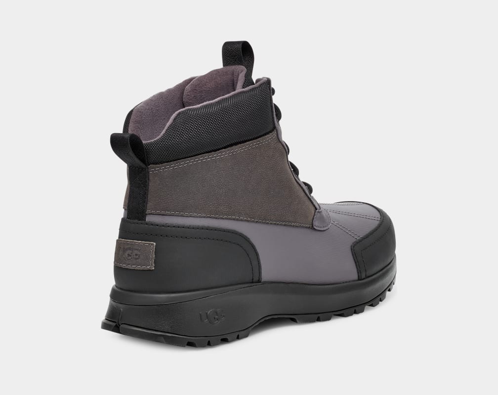 Botas Ugg Emmett Duck Hombre Gris Oscuro Negras | Argentina BPZWQRV-39