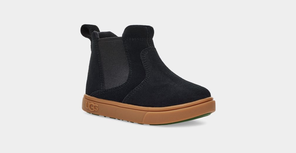 Botas Ugg Hamden II Niños Negras | Argentina GCIEJNV-02