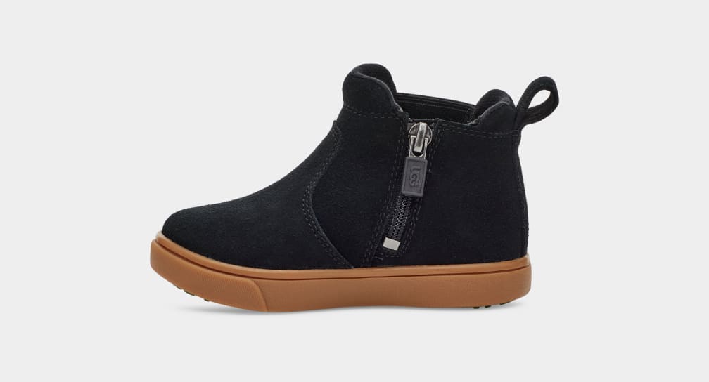 Botas Ugg Hamden II Niños Negras | Argentina GCIEJNV-02