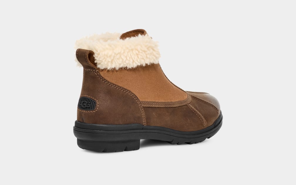 Botas Ugg Hapsburg Zip Mujer Marrones | Argentina KSHCDWZ-57