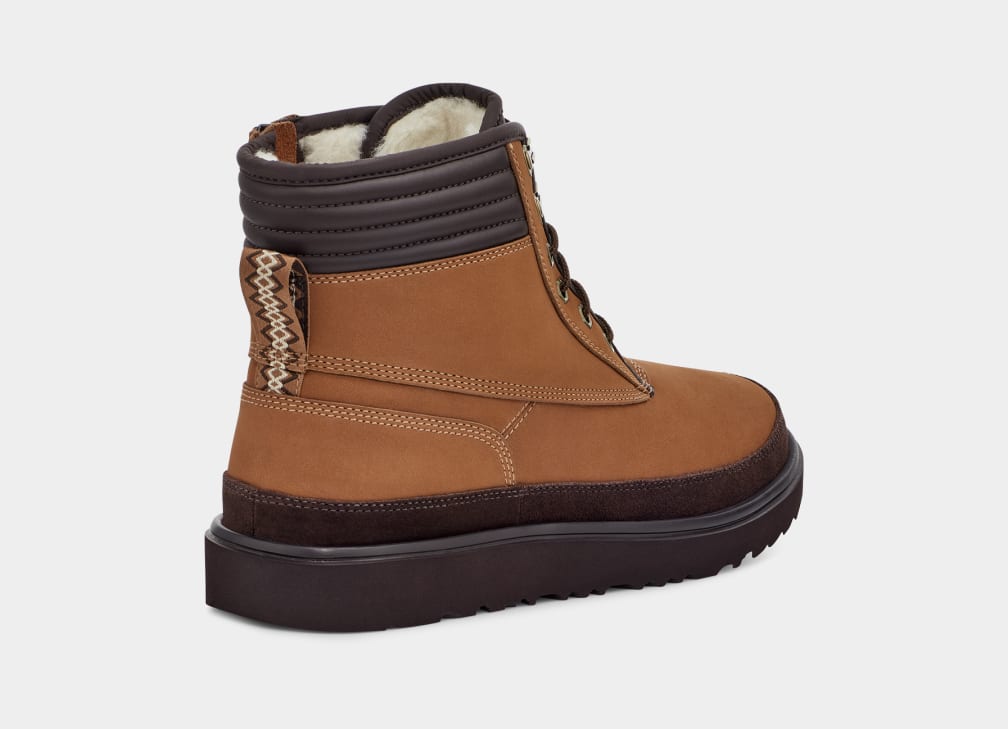 Botas Ugg Highland Sport Utility Weather Hombre Marrones | Argentina MQGDUNL-04