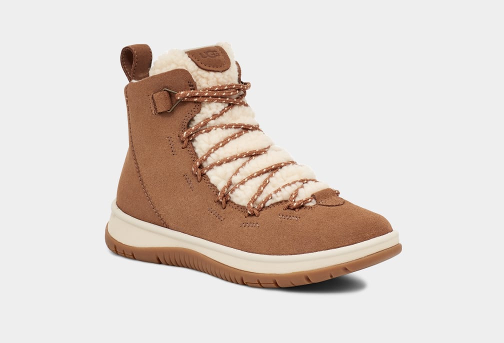 Botas Ugg Lakesider Heritage Mid Mujer Marrones | Argentina IDFBPLT-13