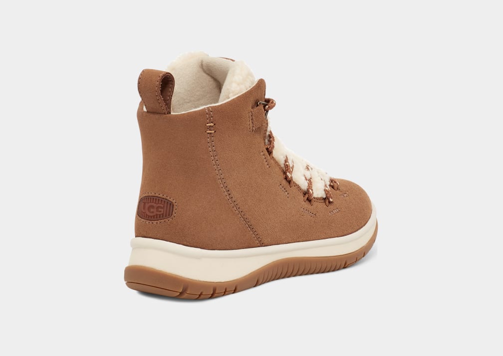 Botas Ugg Lakesider Heritage Mid Mujer Marrones | Argentina IDFBPLT-13