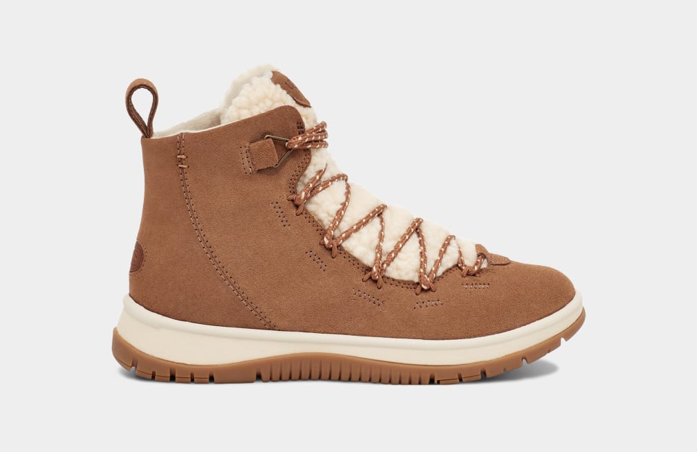 Botas Ugg Lakesider Heritage Mid Mujer Marrones | Argentina IDFBPLT-13