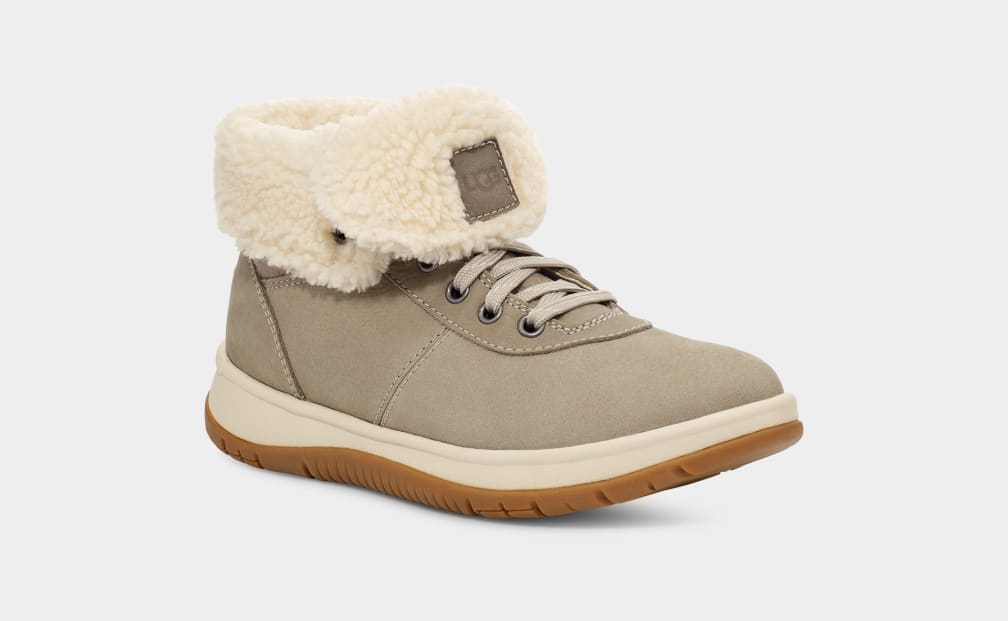 Botas Ugg Lakesider Mid Lace Up Mujer Gris | Argentina DJNWKLI-19