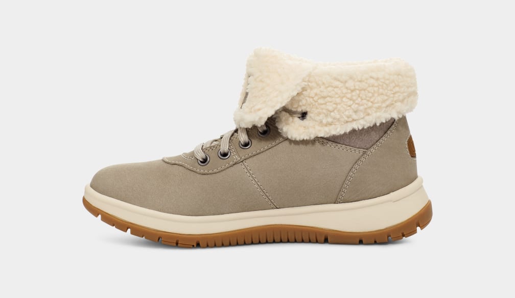 Botas Ugg Lakesider Mid Lace Up Mujer Gris | Argentina DJNWKLI-19