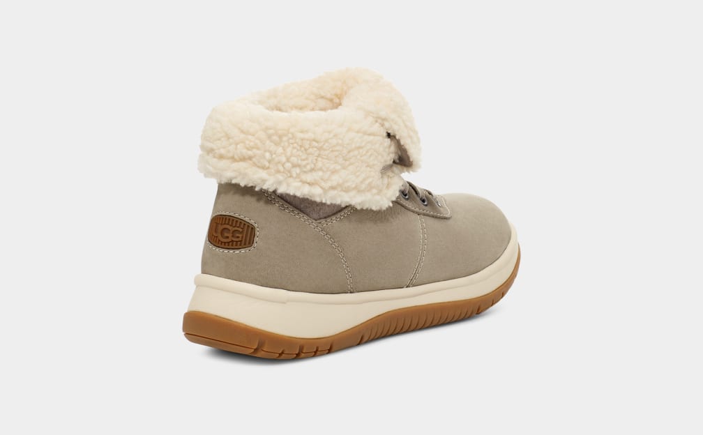 Botas Ugg Lakesider Mid Lace Up Mujer Gris | Argentina DJNWKLI-19