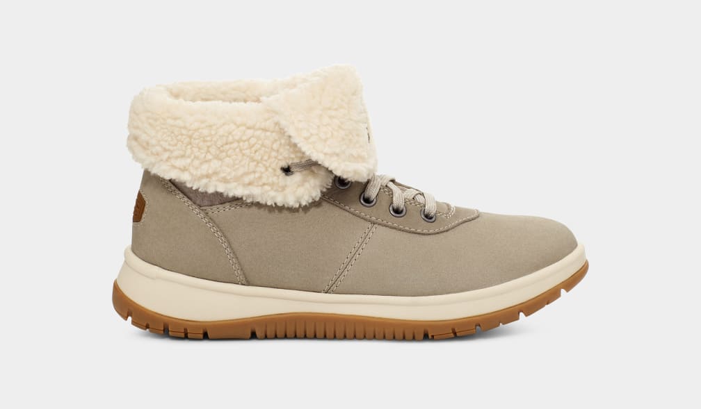 Botas Ugg Lakesider Mid Lace Up Mujer Gris | Argentina DJNWKLI-19