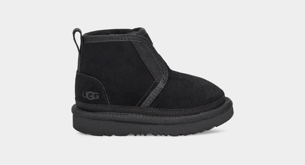 Botas Ugg Neumel EZ-Fit Niños Negras | Argentina ZXNGJRE-94