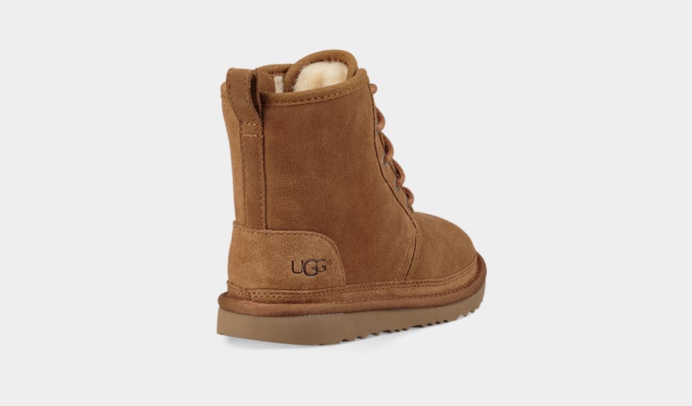 Botas Ugg Neumel High Niños Marrones | Argentina TKDPHOL-29