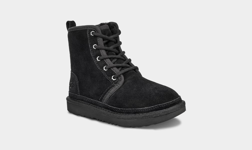 Botas Ugg Neumel High Niños Negras | Argentina HPFATYO-12