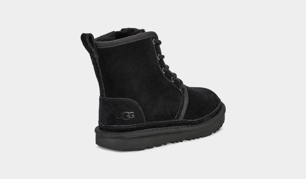 Botas Ugg Neumel High Niños Negras | Argentina HPFATYO-12