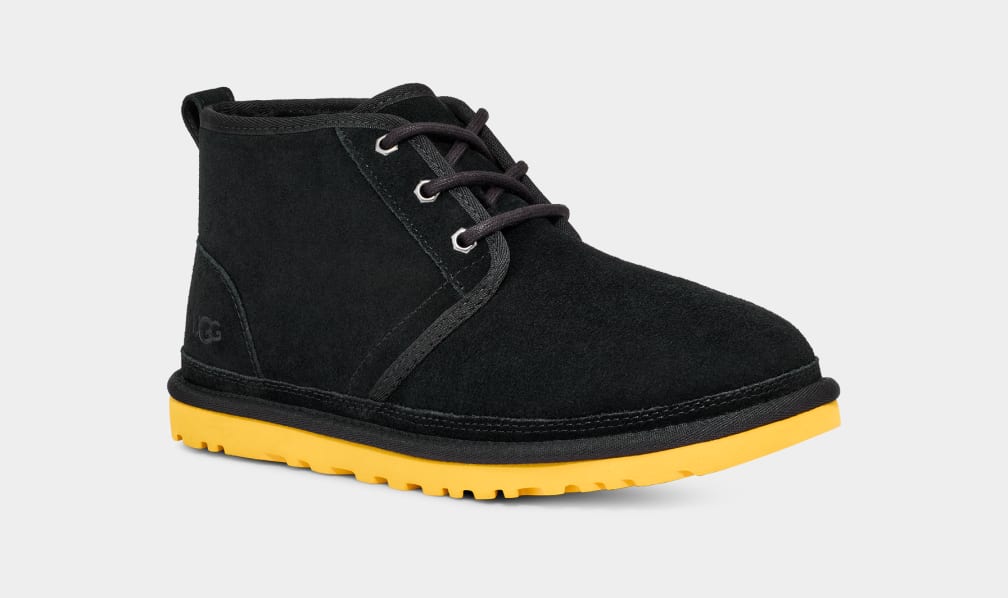 Botas Ugg Neumel Hombre Negras | Argentina XJQCYUI-01