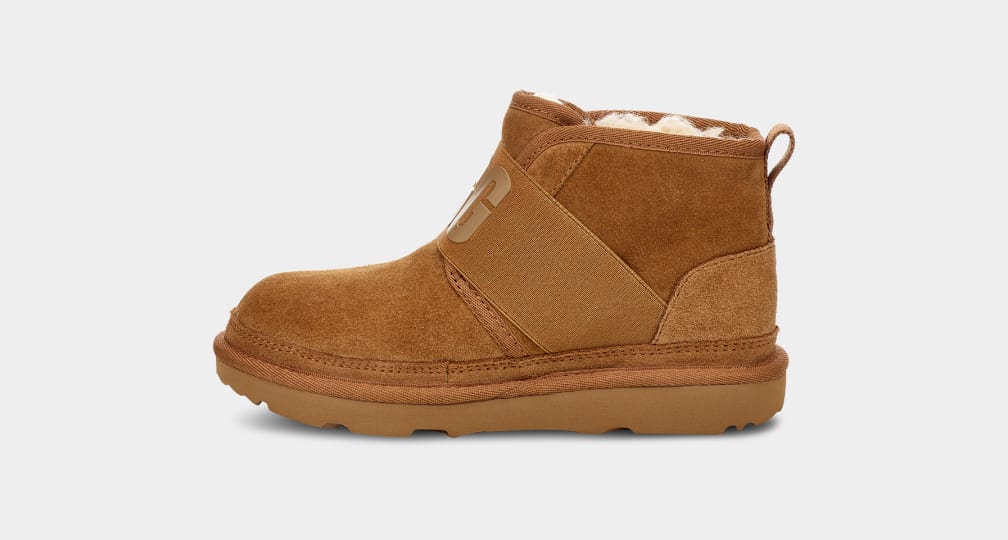 Botas Ugg Neumel II Graphic Niños Marrones | Argentina QFKIEHO-50