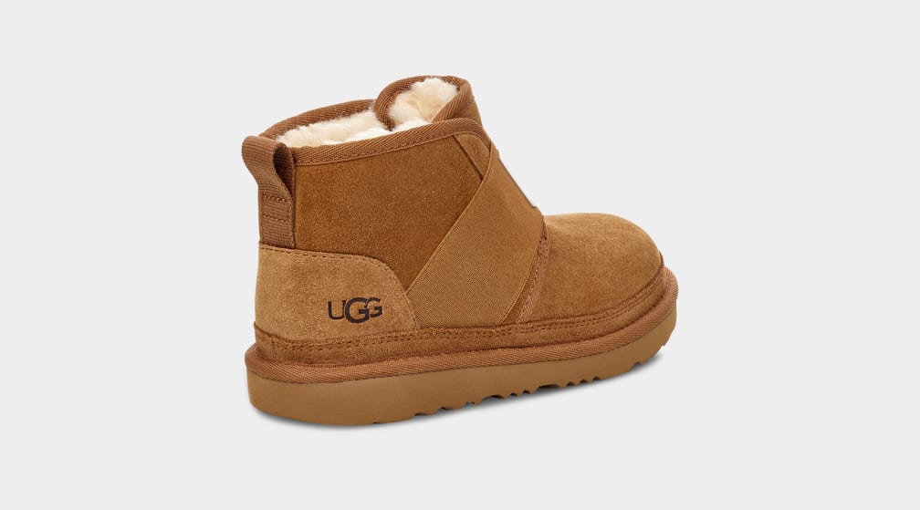 Botas Ugg Neumel II Graphic Niños Marrones | Argentina QFKIEHO-50