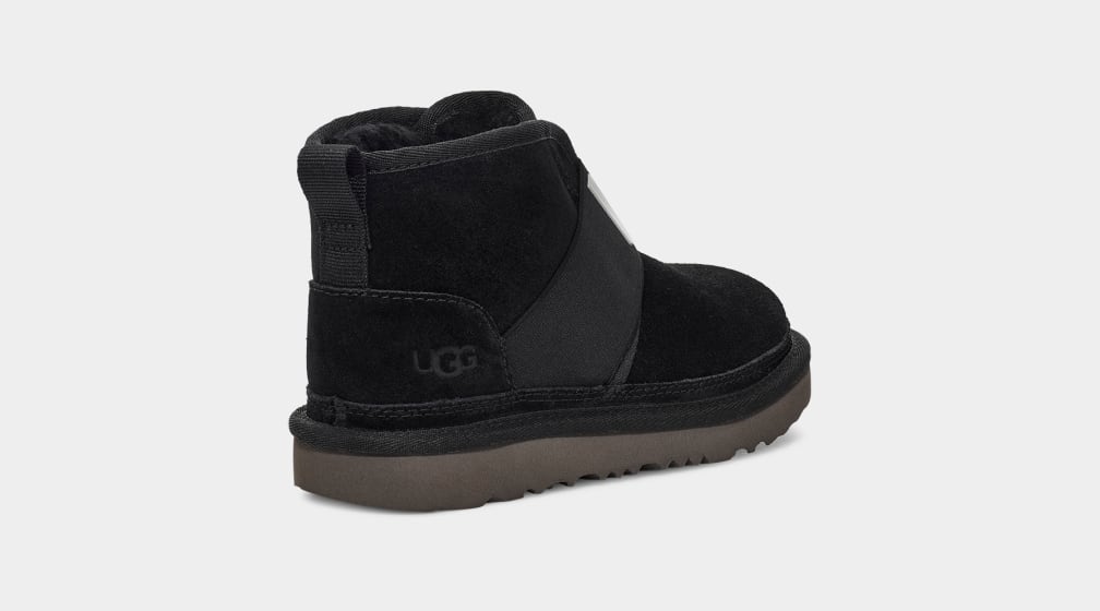 Botas Ugg Neumel II Graphic Niños Negras | Argentina VSNWHAI-30