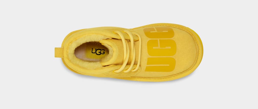 Botas Ugg Neumel II Scatter Graphic Niños Amarillo | Argentina FAWKMLS-36