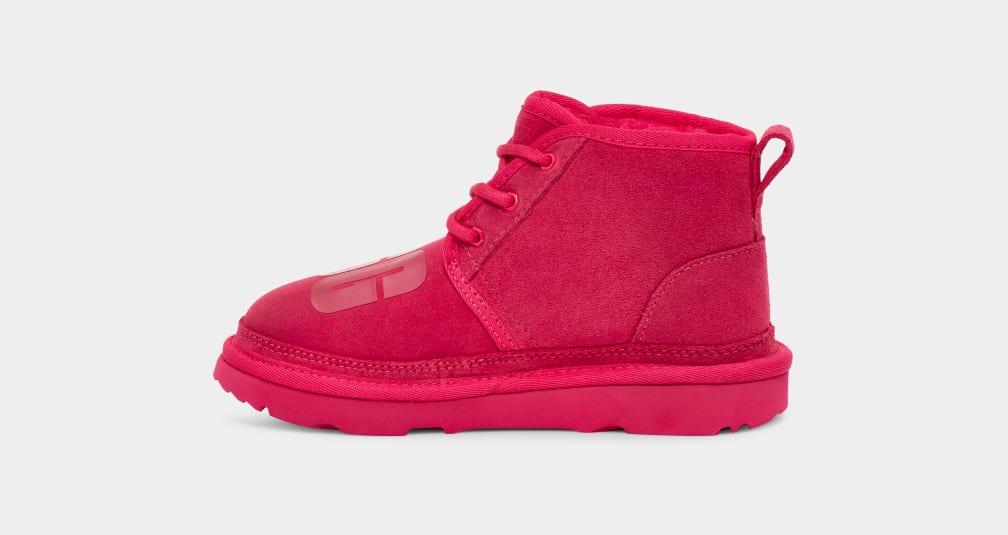 Botas Ugg Neumel II Scatter Graphic Niños Rojas | Argentina CVWTBZU-12