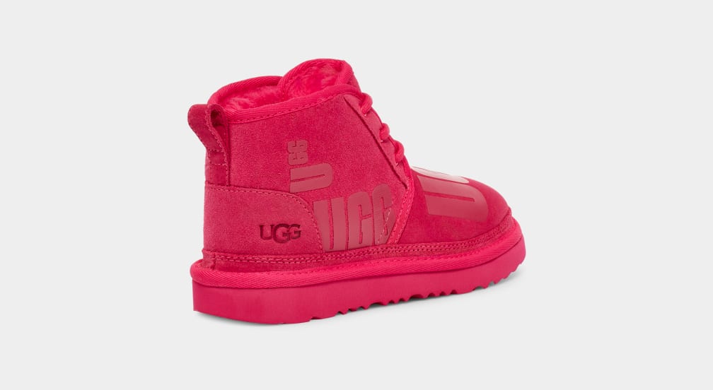 Botas Ugg Neumel II Scatter Graphic Niños Rojas | Argentina CVWTBZU-12